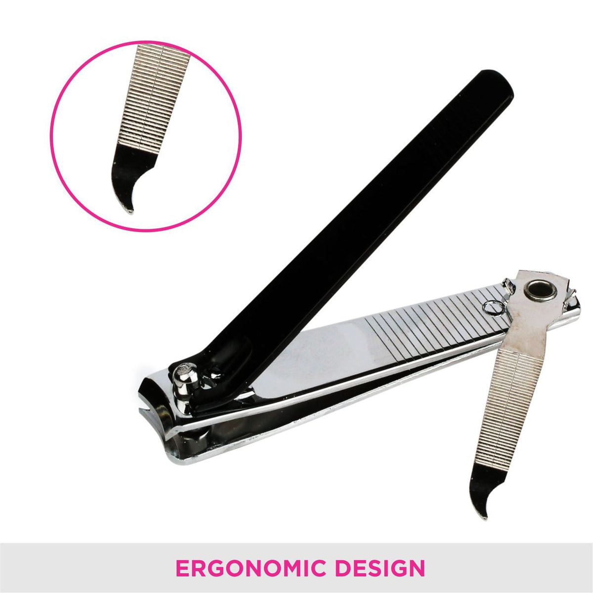 Vega Large Nail Clipper (Black) (LNC-03)