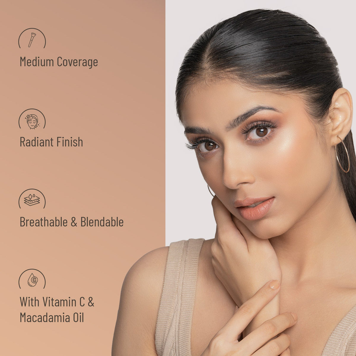Daily wear lightweight foundation