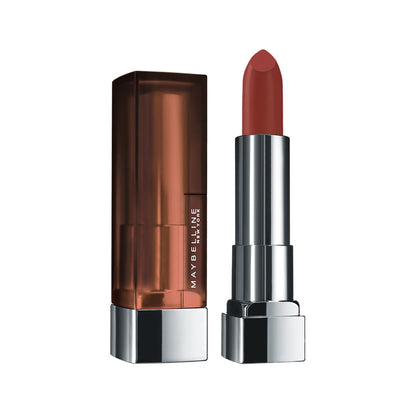 Maybelline New York Color Sensational Creamy Matte Lipstick, 676 East Village Rose, 3.9g