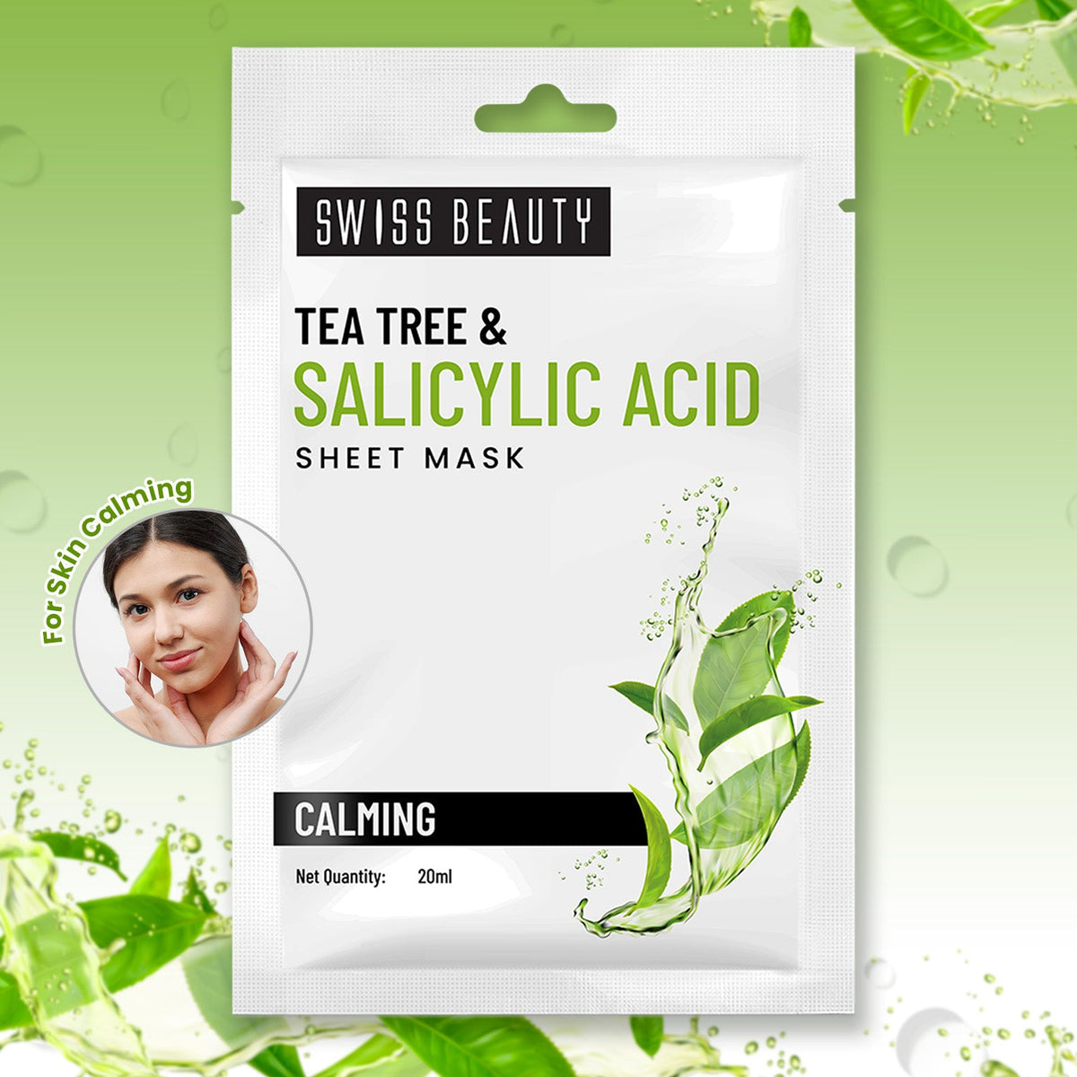 Tea tree & Salicylic Acid Sheet Mask
