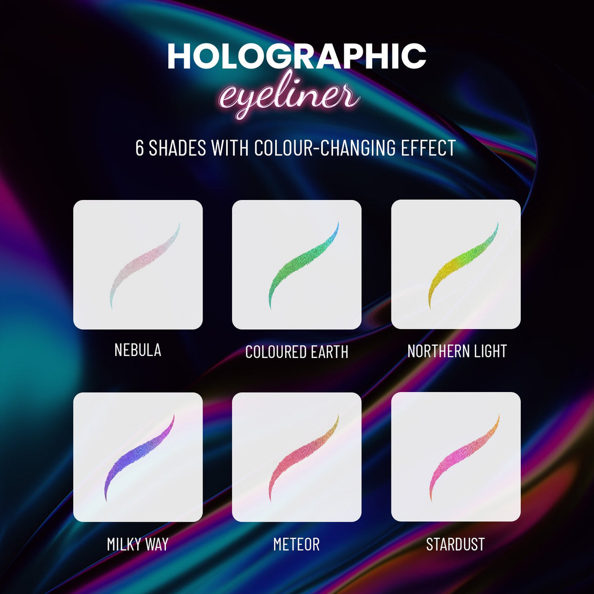 Holographic Eyeliner
