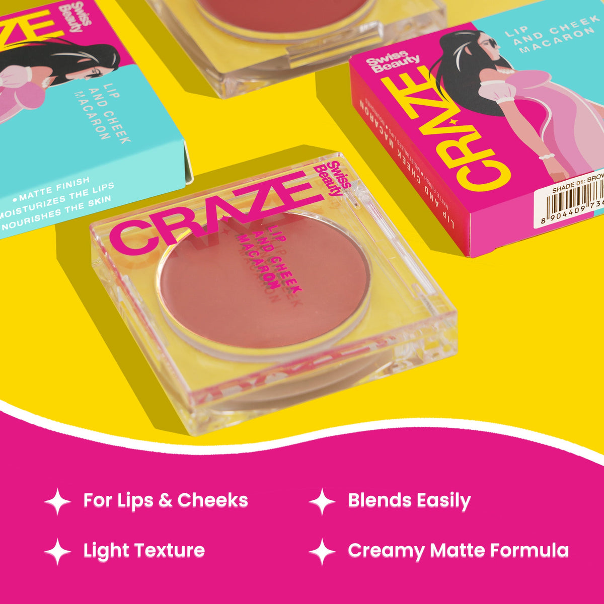 Craze Lip and Cheek Macaron