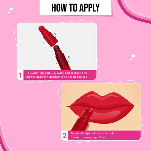 4 in 1 Lip Twist - 02 Rouge Delight