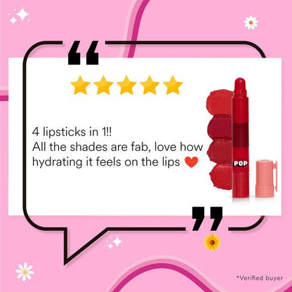 4 in 1 Lip Twist - 02 Rouge Delight