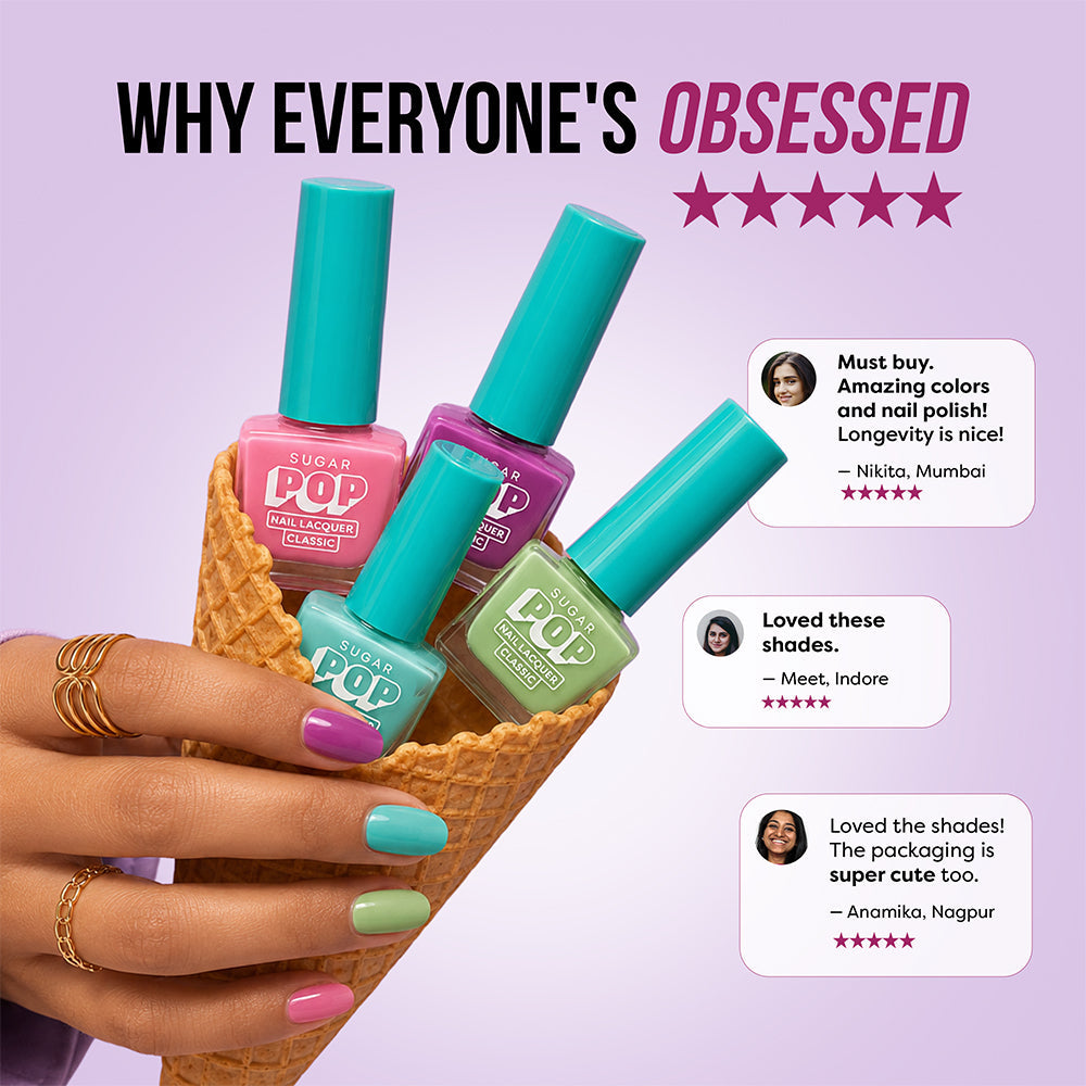 4 in 1 Nail Lacquer Kit 03 Radiant Rainbow