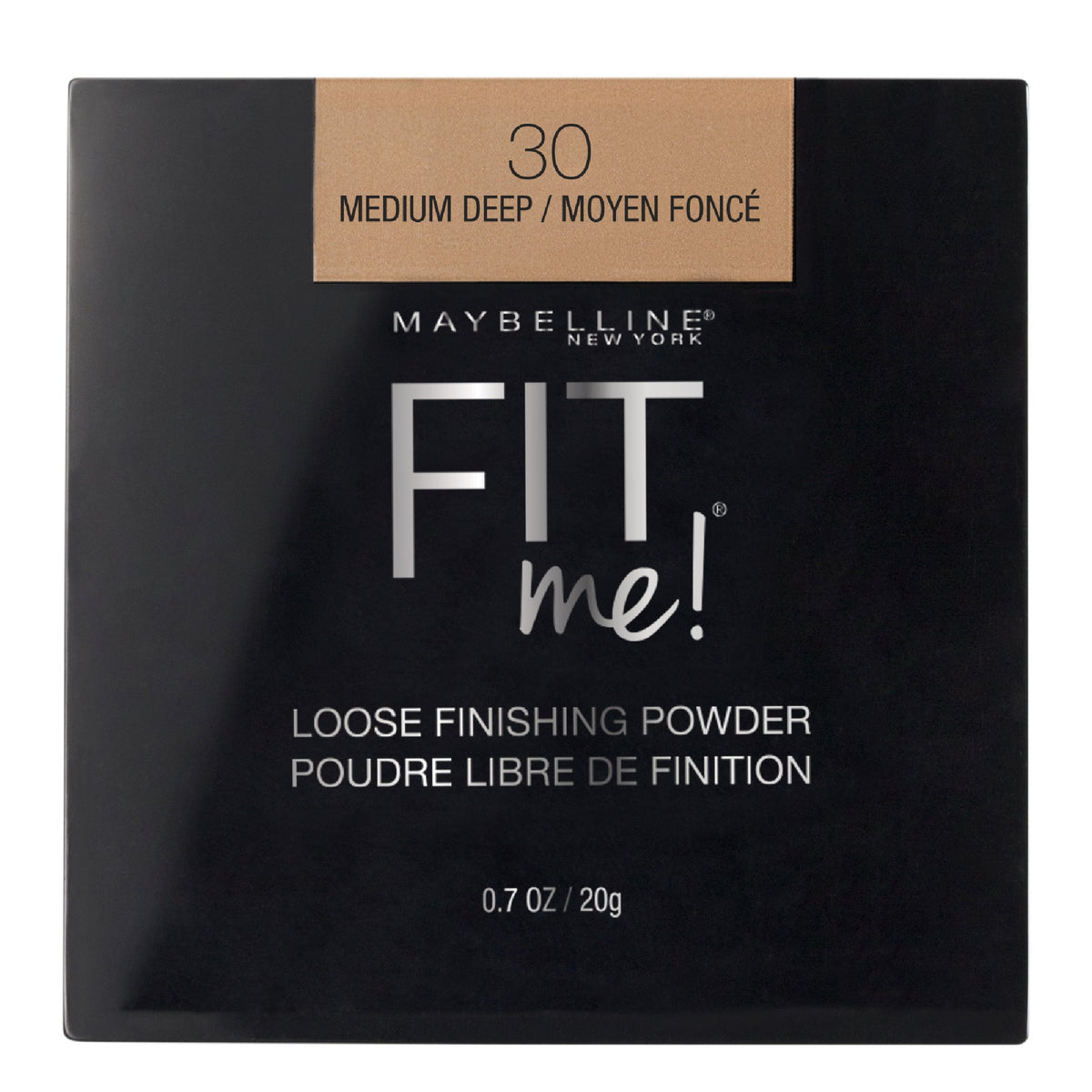 Maybelline New York Fit me Loose Finishing Powder,30 Medium Deep