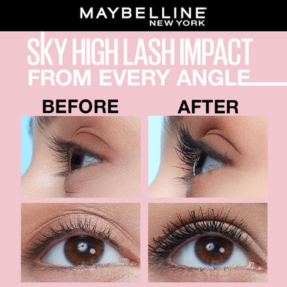 Maybelline New York Lash Sensational Sky High Waterproof Mascara, Lengthening & Volumizing Mascara With Bamboo Extract & Fibr