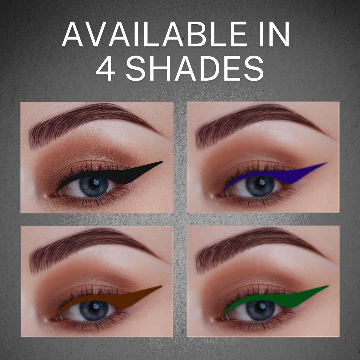 Jaquline USA Pro Stroke Liquid Eyeliner Matte Black 4ml, Enriched with Almond Extract, long lasting, Smudge proof