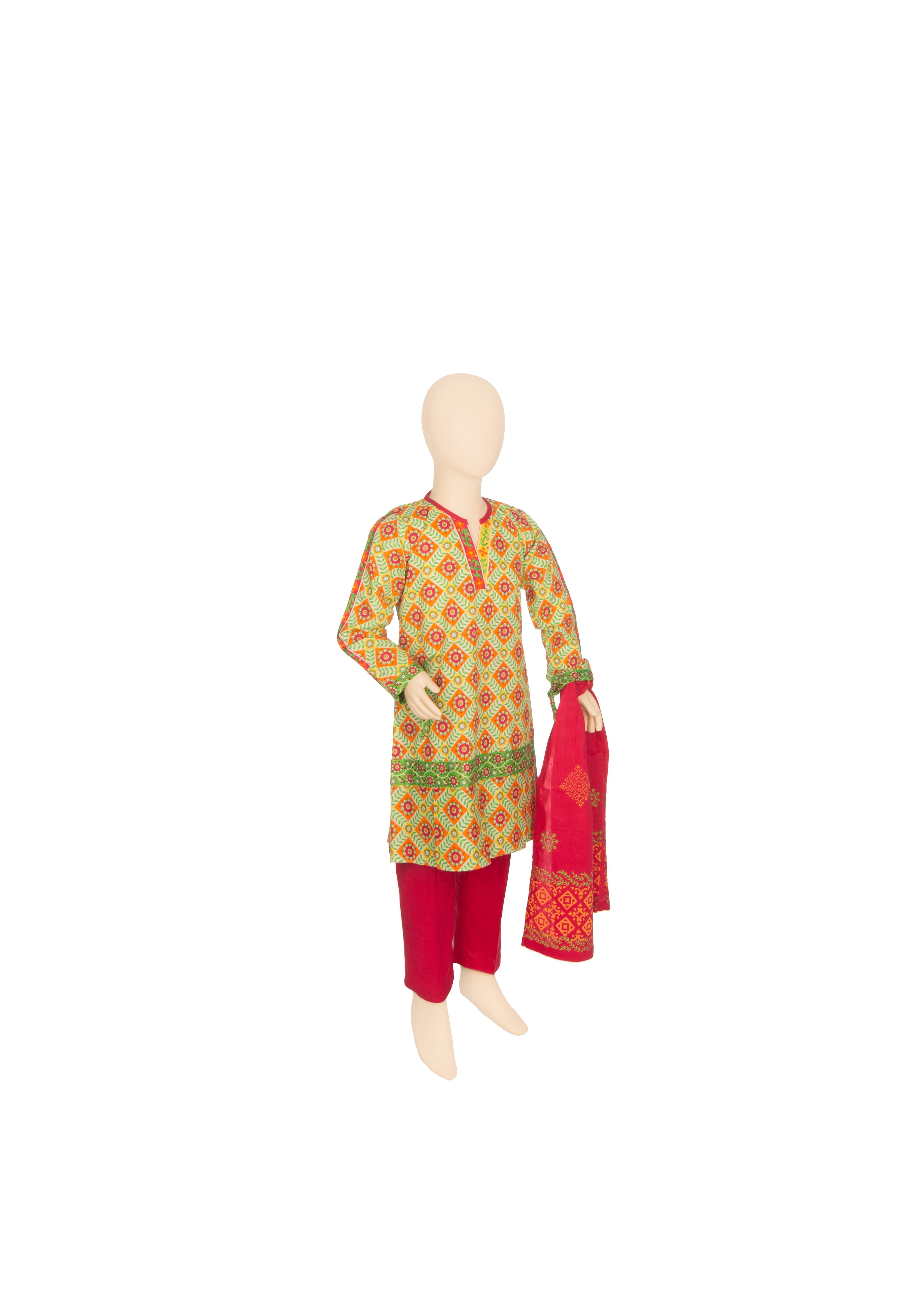 Komal's KAD-00017 Girl's 3PC