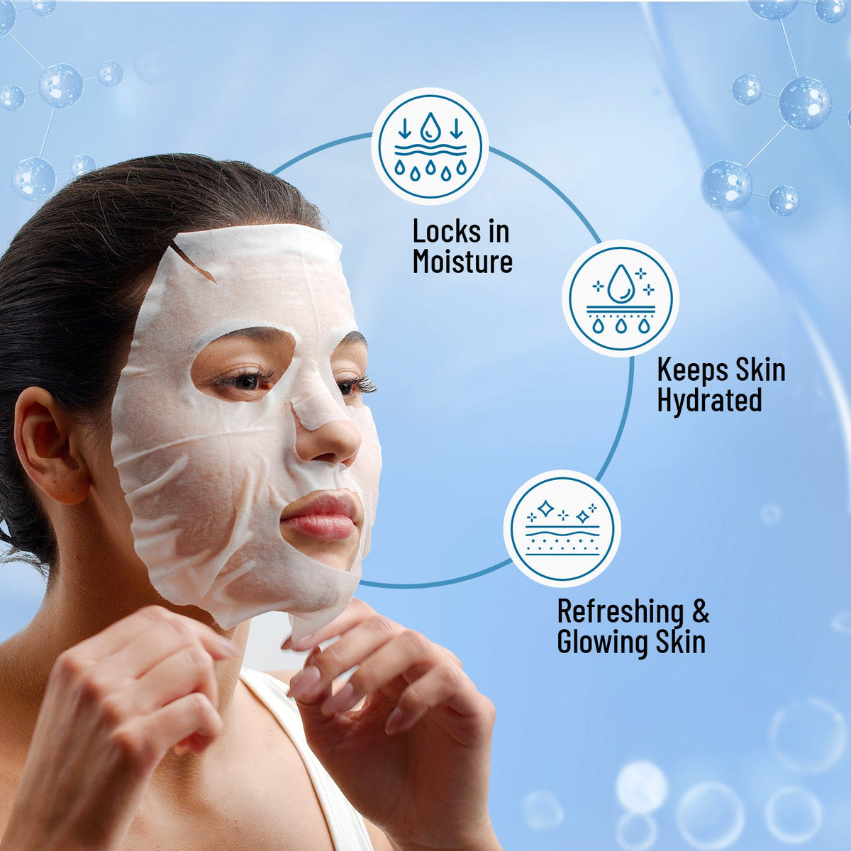 Aqua & Hyaluronic Acid Sheet Mask 
