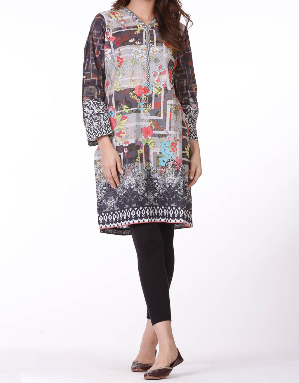 Komal's WDL-107 Digital Printed Kurti