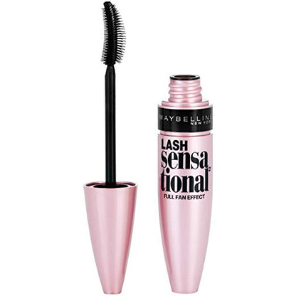 Maybelline New York Lash Sensational Waterproof Mascara, Black, 10g