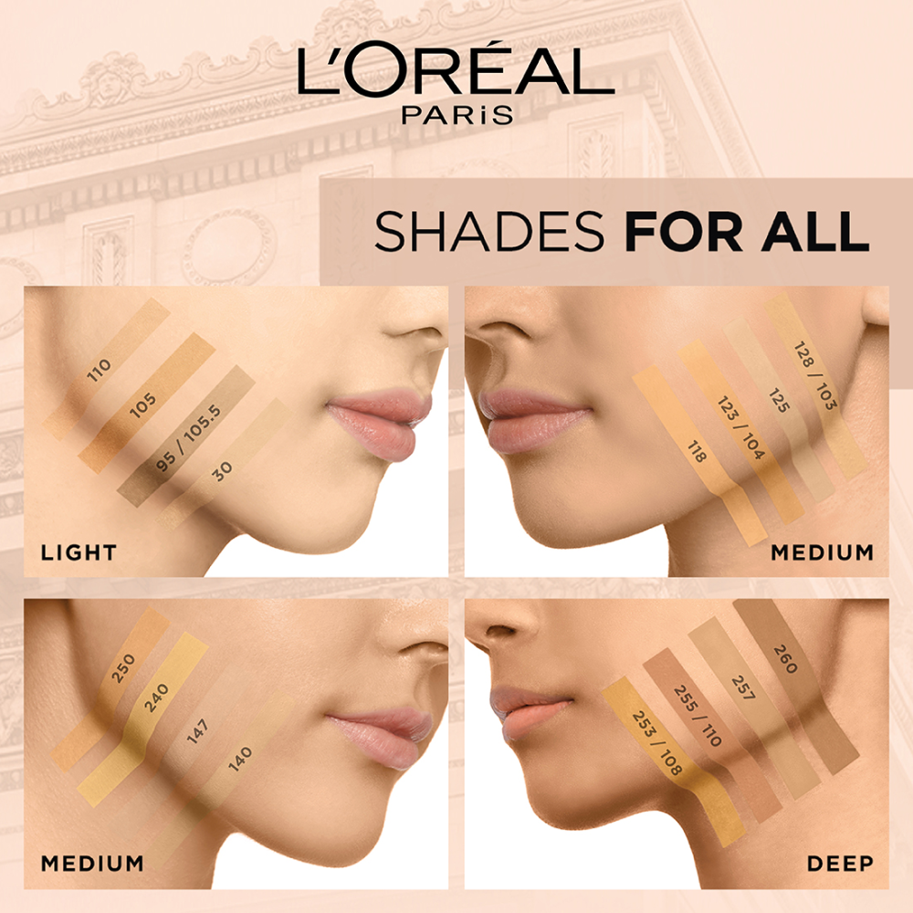 L'Oreal Paris Infallible 24H Matte Cover Liquid Foundation, 30 Light Ivory
, 35 ml