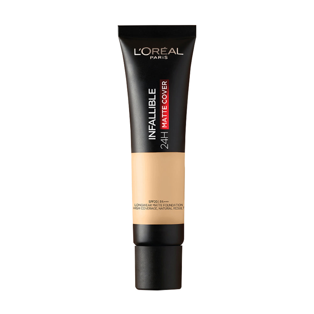 L'Oreal Paris Infallible 24H Matte Cover Liquid Foundation, 30 Light Ivory
, 35 ml