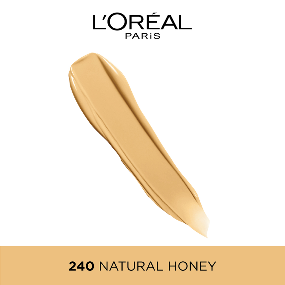 L'Oreal Paris Infallible 24H Matte Cover Liquid Foundation, 240 Natural Honey, 35 ml