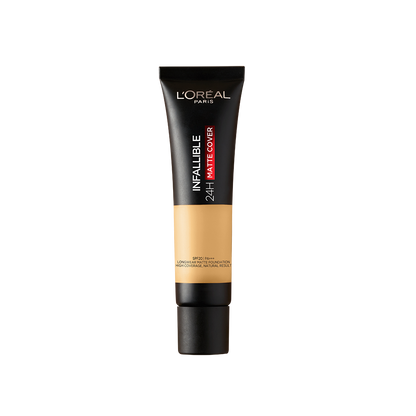 L'Oreal Paris Infallible 24H Matte Cover Liquid Foundation, 240 Natural Honey, 35 ml