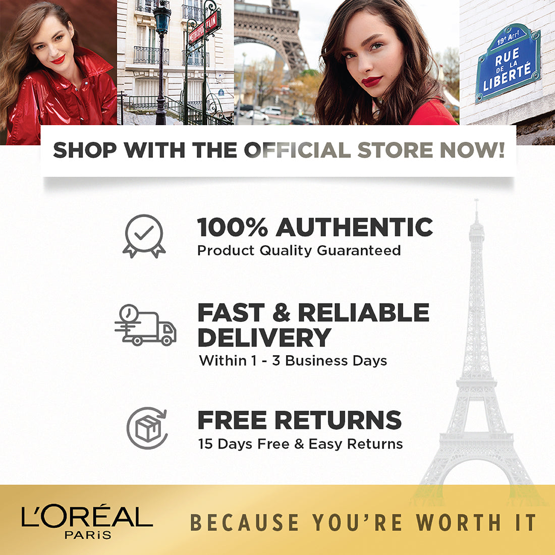 L'Oreal Paris Infallible 24H Matte Cover Liquid Foundation, 105 Fair Linen, 35 ml