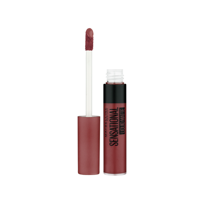 Maybelline New York Sensational Liquid Matte Lipstick, 21 Nude Nuance, 7ml - Liquid Lipstick Shades Delivering Intense Matte 