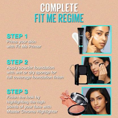 Maybelline New York Fit Me Ultimate Powder Foundation, Shade 120