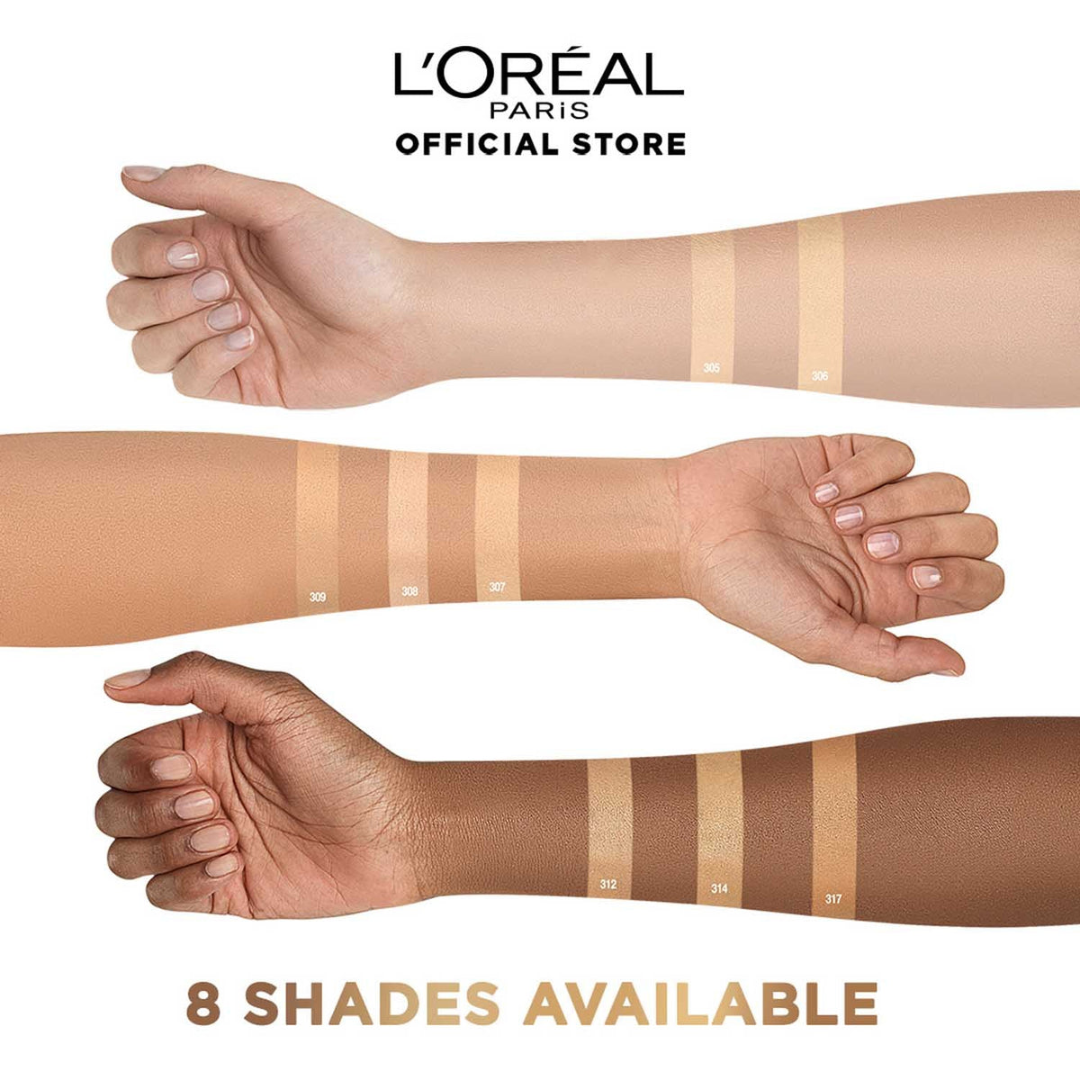L'Oreal Paris Infallible Full Wear More Than Concealer - 308, 10ml
