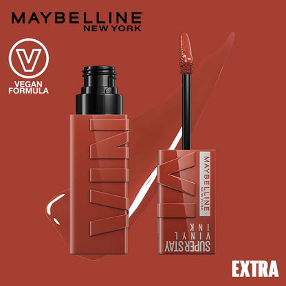 Maybelline New York Superstay Vinyl Ink Liquid Lipstick, Extra 4.2 ml