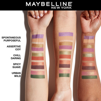 Maybelline Color Rivals Shadow Longwear Duo Eyeshadow Palette: Chill x Daring, 3g
