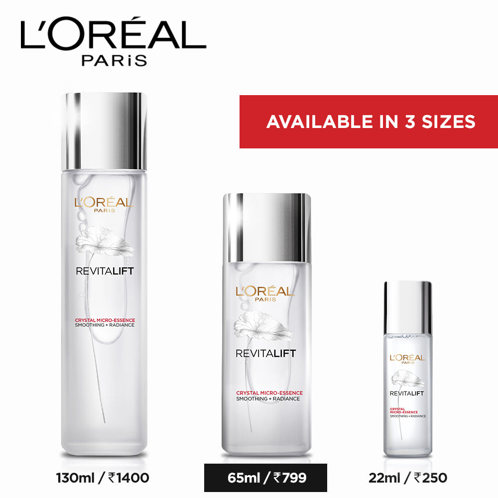 L'Oreal Paris Revitalift Crystal Micro-Essence With Salicylic Acid for Clear Skin, 65ml