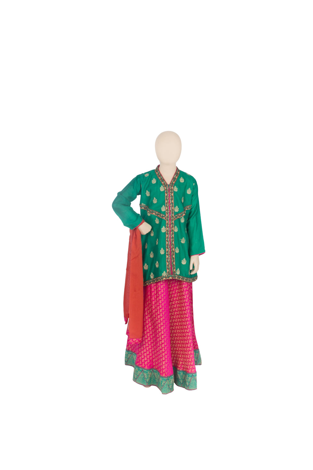 Komal's KED-00288 Girl's 4PC
