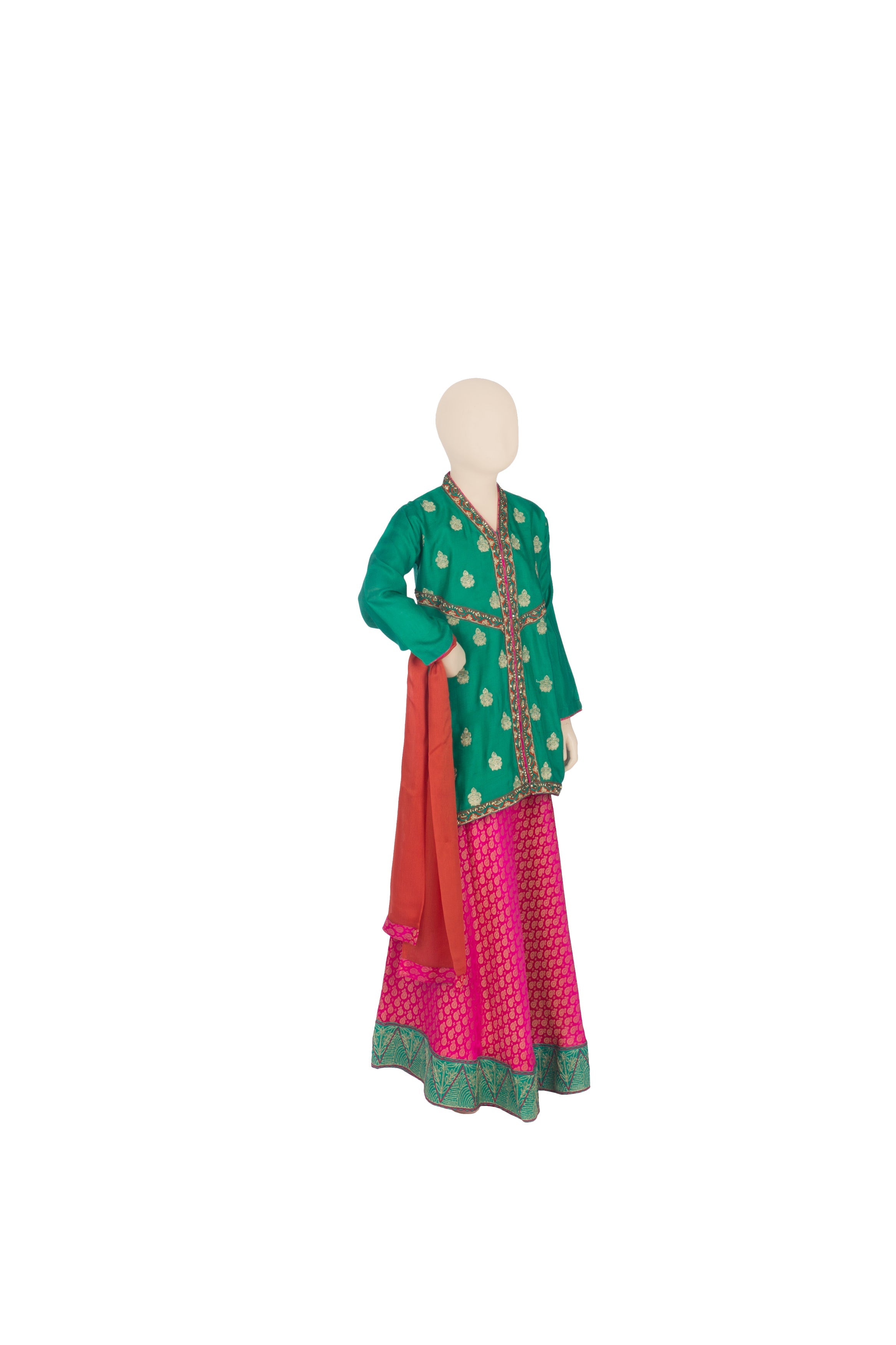 Komal's KED-00288 Girl's 4PC