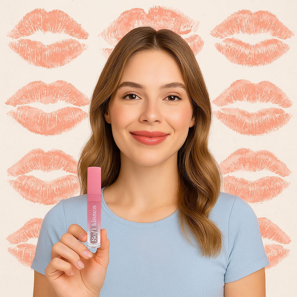 Jaquline USA Soft Kisses Liquid Lipstick long lasting, Matte Finish & Silky-Smooth Texture, Enriched with Hyaluronic Acid & V