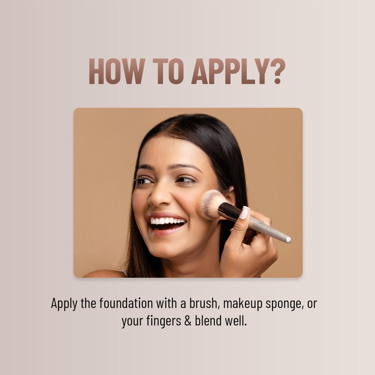 Daily wear lightweight foundation
