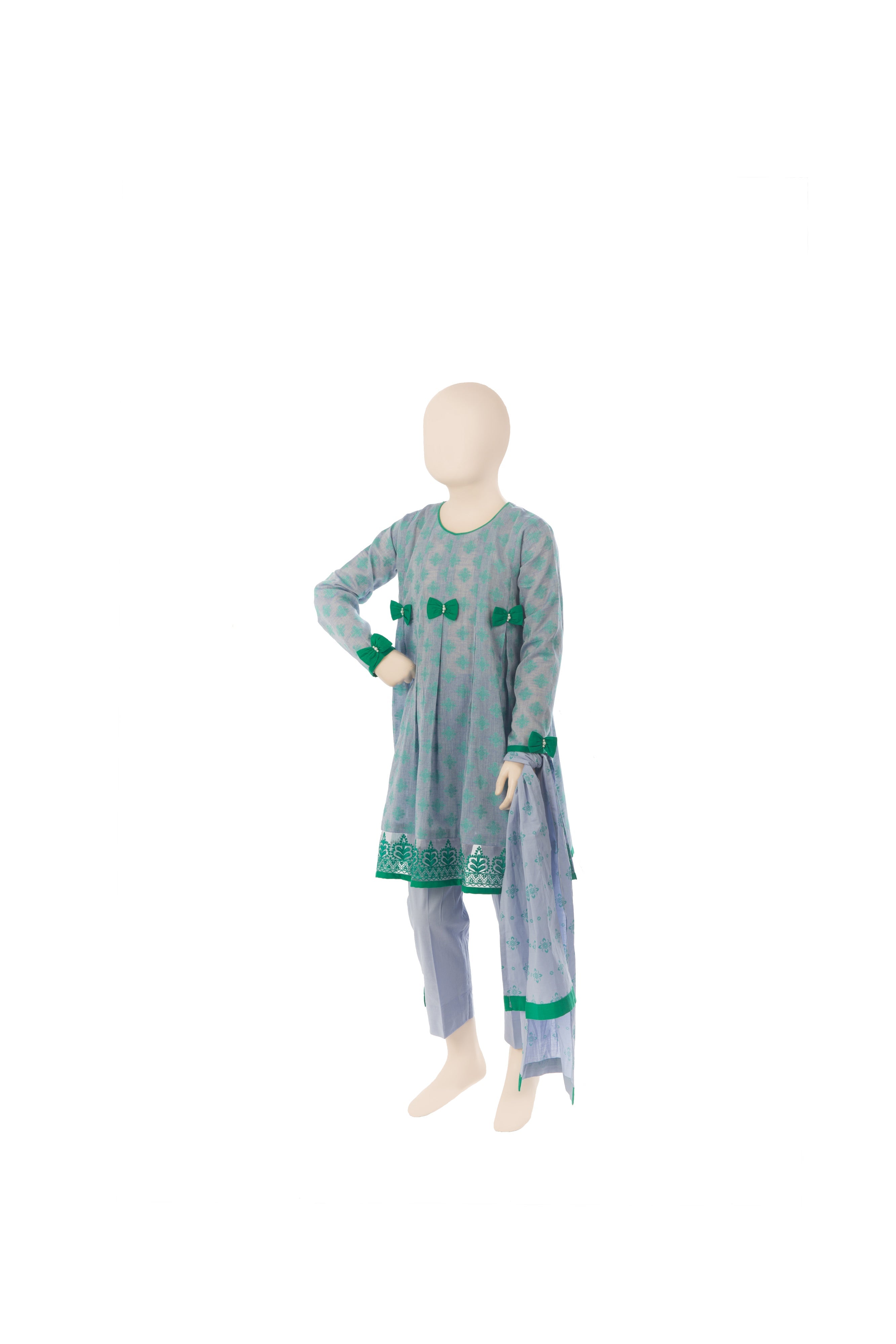 Komal's KBD-00517 Embroidered 3PC Suit