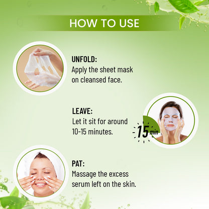 Tea tree & Salicylic Acid Sheet Mask