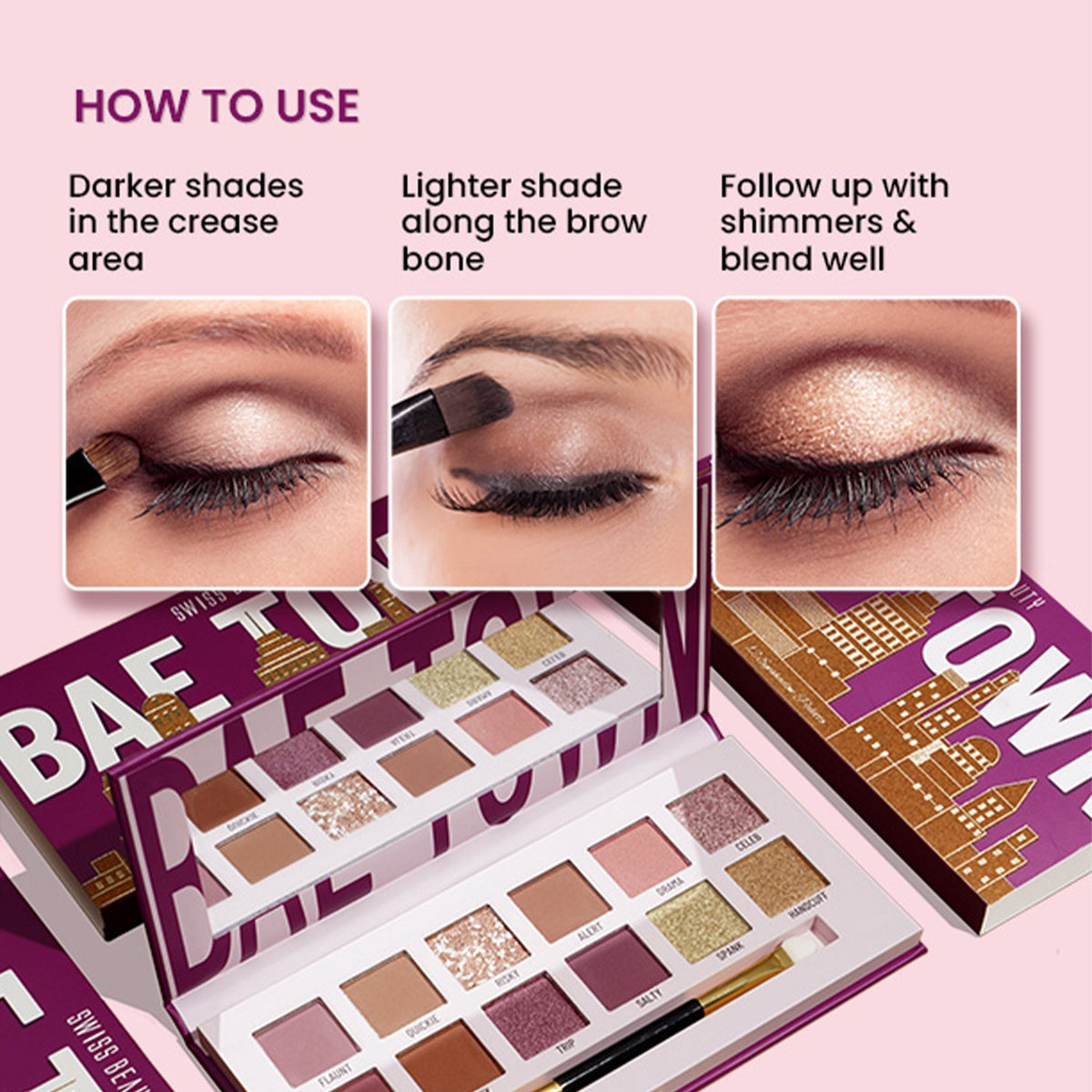 Bae Town Eyeshadow Palette