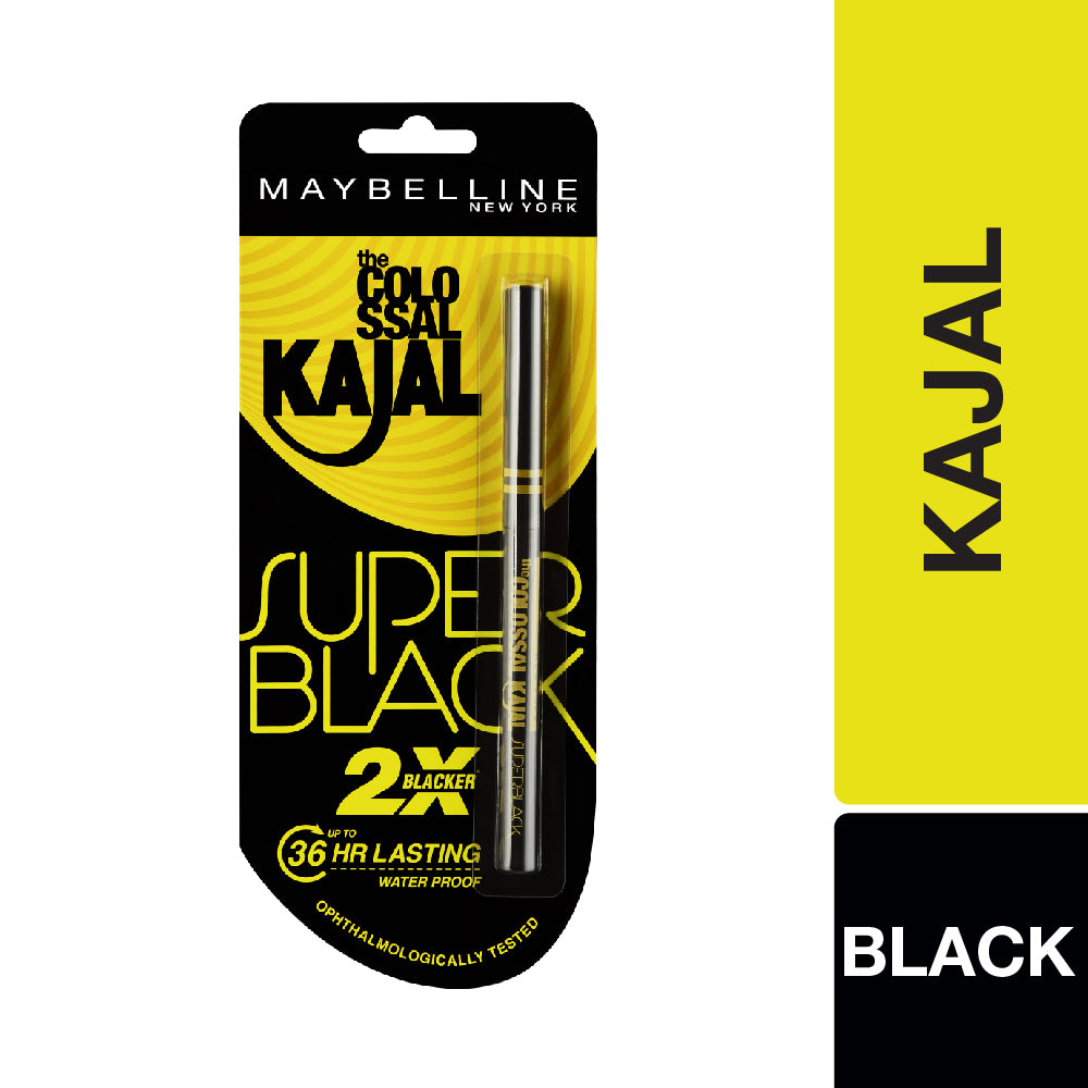 Maybelline New York Colossal Kajal, Super Black