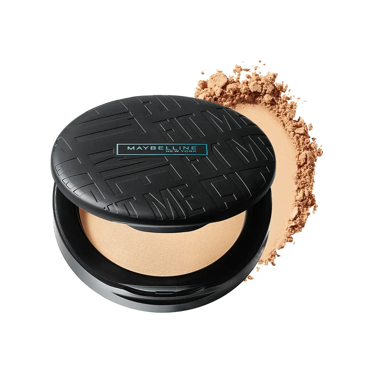 Maybelline New York Fit Me Matte + Poreless Compact Powder, 128 Warm Nude, 6g
