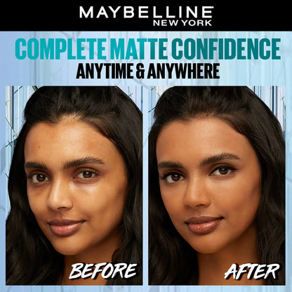 Maybelline New York Fit Me Matte + Poreless Compact Powder, 330 Toffee, 6g