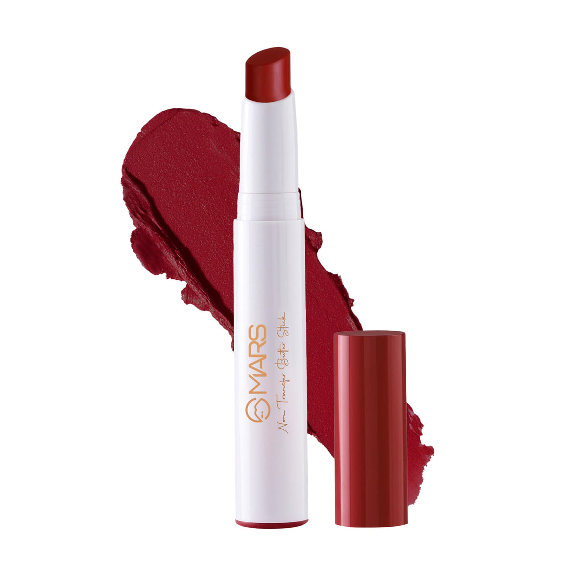 MARS Matte Non-Transfer Butter Smooth Lipstick | Up to 12 Hours Long Lasting | Smudge Proof and Waterproof Lipstick for Women