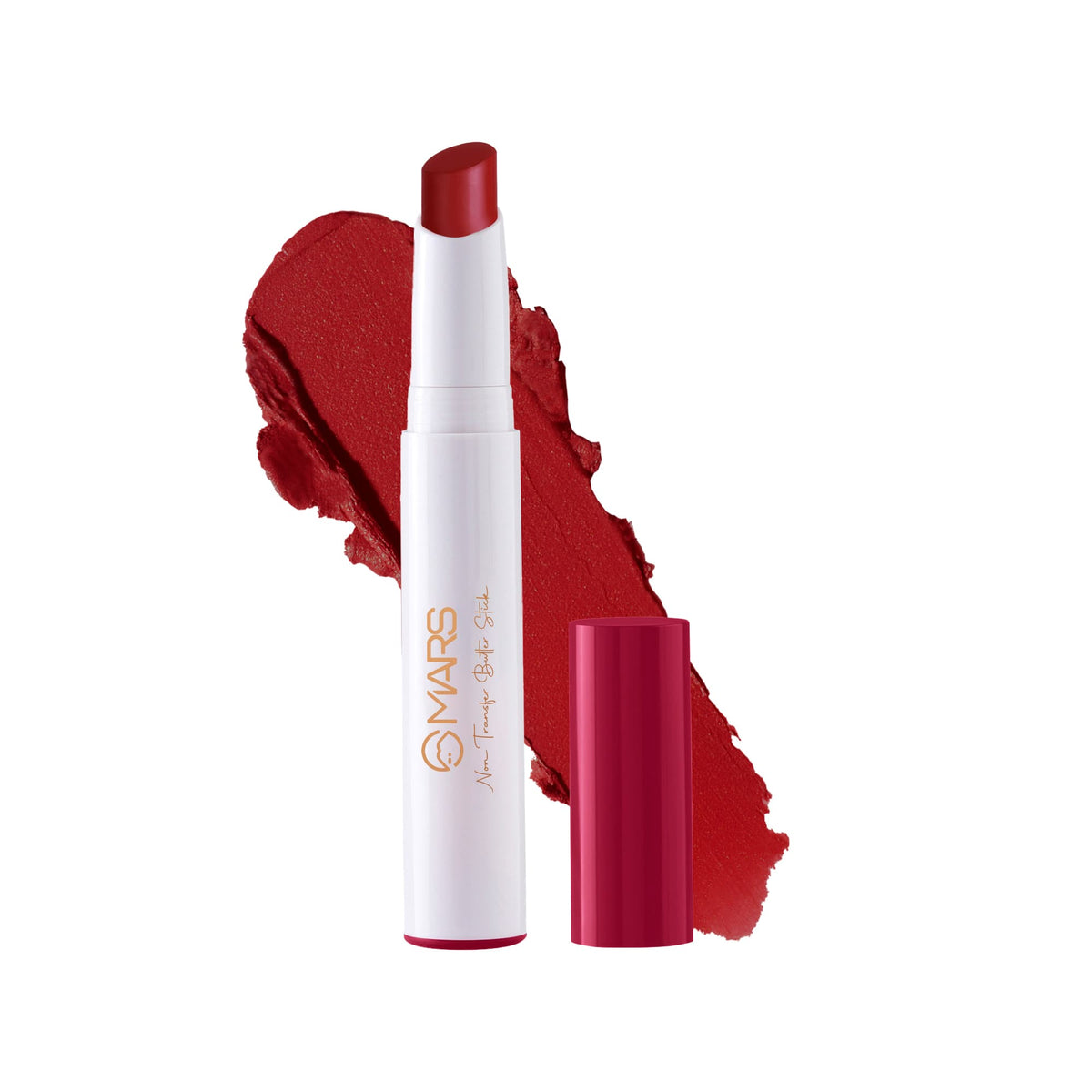 MARS Matte Non-Transfer Butter Smooth Lipstick | Up to 12 Hours Long Lasting | Smudge Proof and Waterproof Lipstick for Women