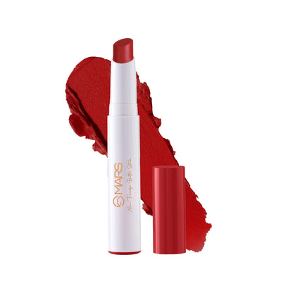 MARS Matte Non-Transfer Butter Smooth Lipstick | Up to 12 Hours Long Lasting | Smudge Proof and Waterproof Lipstick for Women