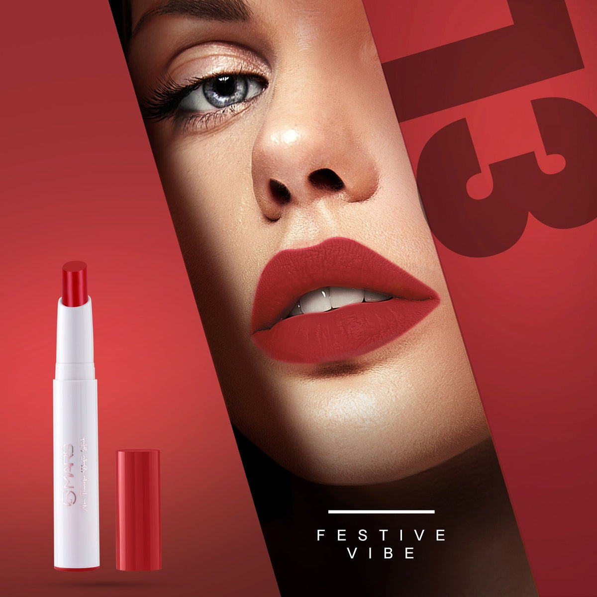 MARS Matte Non-Transfer Butter Smooth Lipstick | Up to 12 Hours Long Lasting | Smudge Proof and Waterproof Lipstick for Women