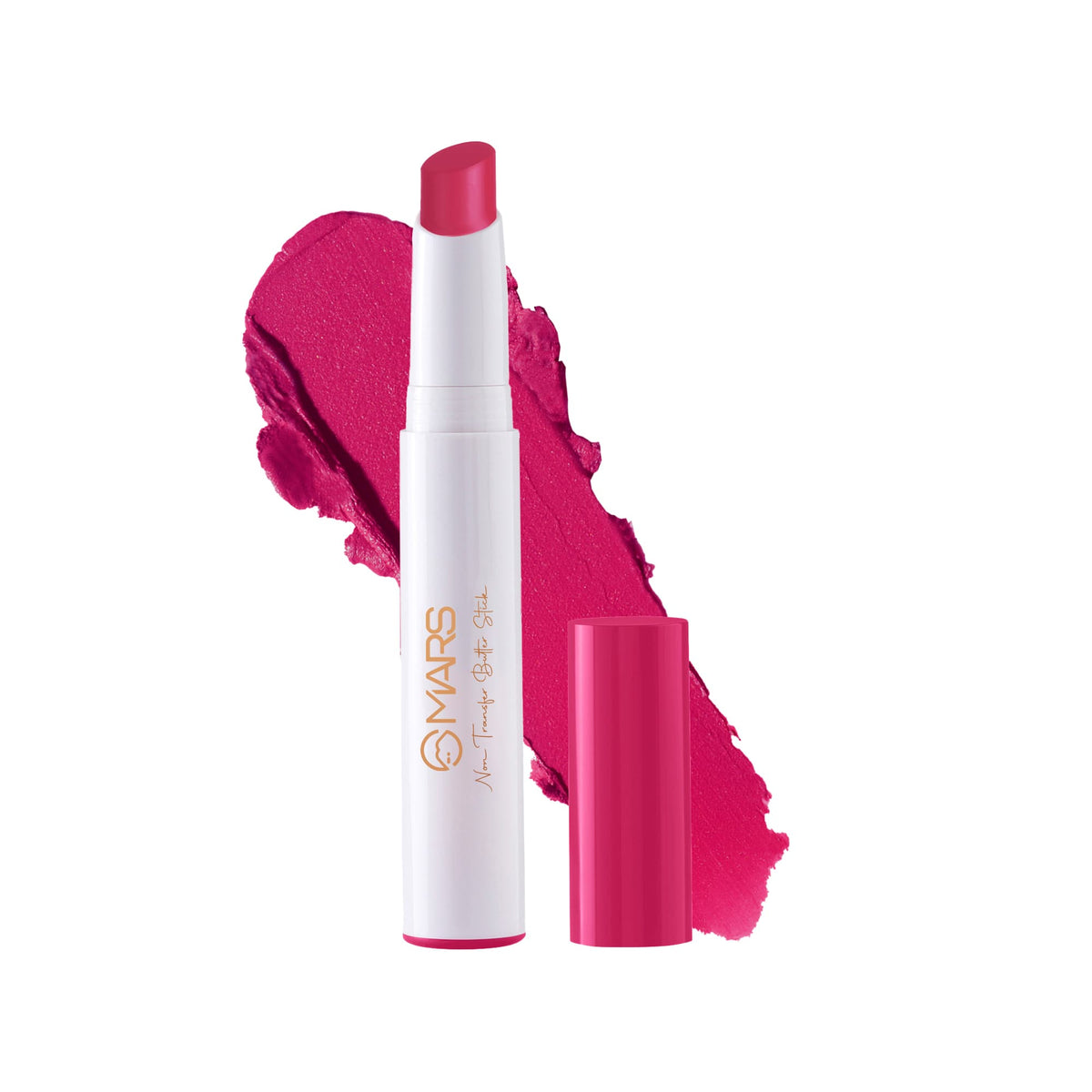 MARS Matte Non-Transfer Butter Smooth Lipstick | Up to 12 Hours Long Lasting | Smudge Proof and Waterproof Lipstick for Women