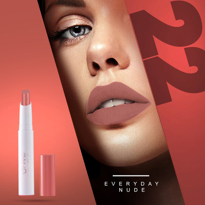 MARS Matte Non-Transfer Butter Smooth Lipstick | Up to 12 Hours Long Lasting | Smudge Proof and Waterproof Lipstick for Women