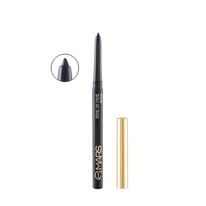 MARS Kohl of Fame Up to 12 Hours Stay Kajal | Smudgeproof & Waterproof | Long Lasting (0.35g) (Black)