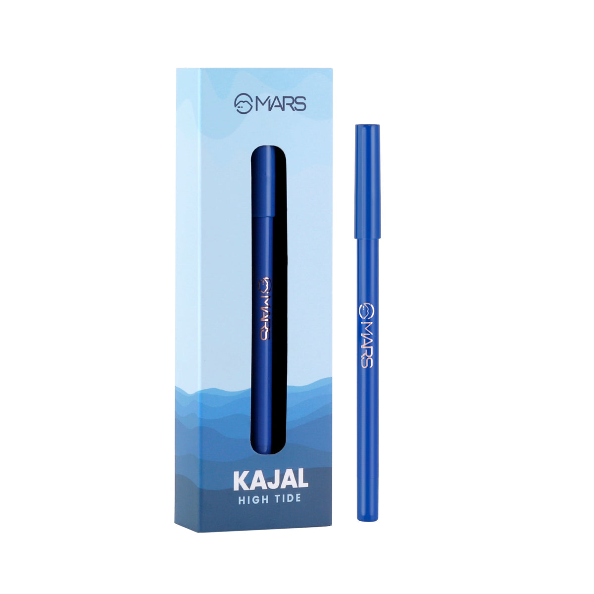 MARS Won't smudge Won't budge Smooth Glide Kajal | Long Stay & Waterproof (1.4g) (02-High Tide)