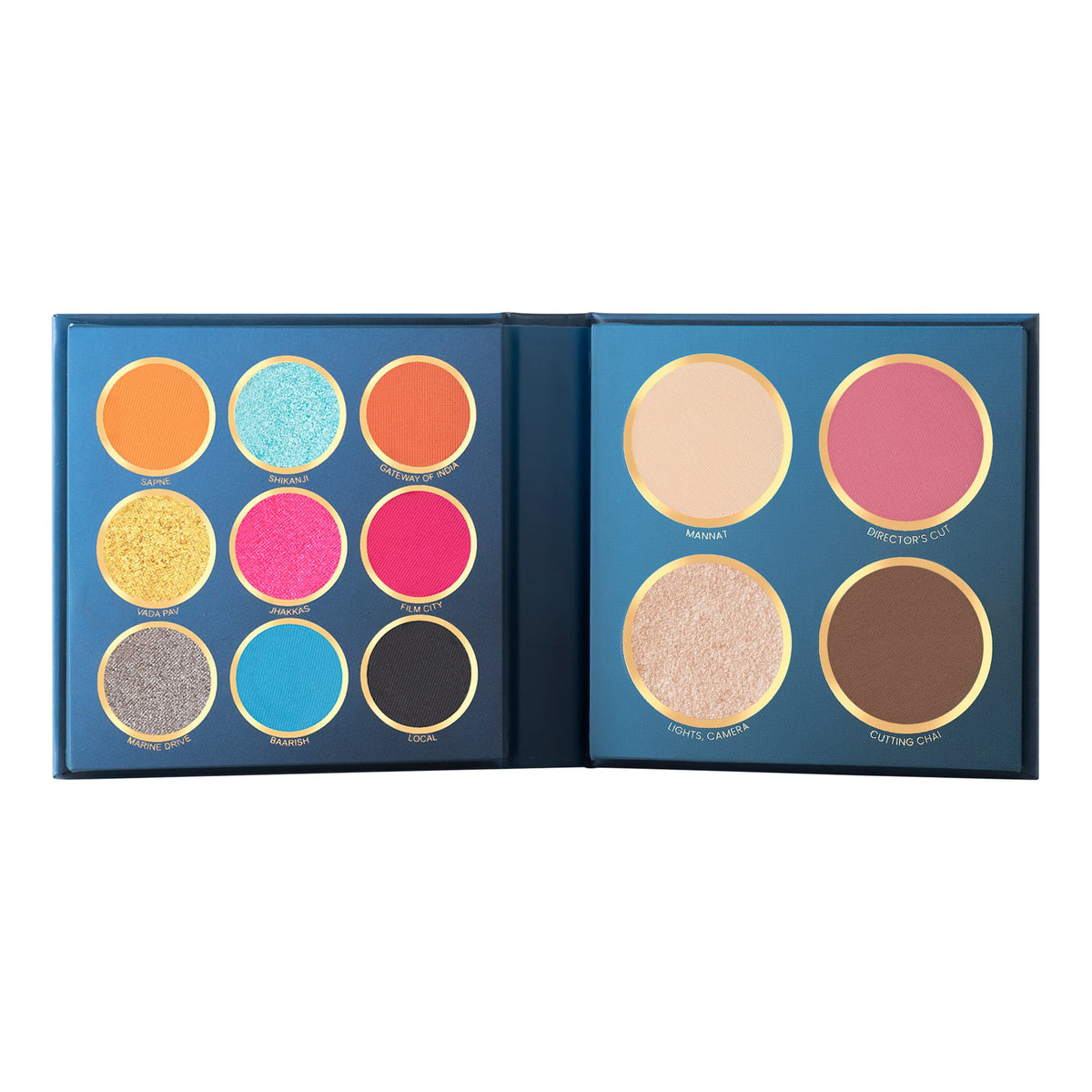 MARS The City Paradise Makeup Kit | Highly Pigmented and Blendable | 9 Eyeshadow Palette with 1 Highlighter, Blusher, Bronzer