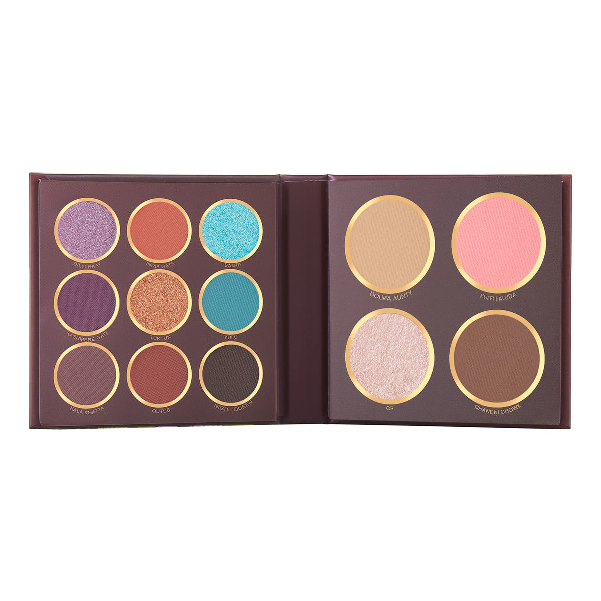 MARS The City Paradise Makeup Kit | Highly Pigmented and Blendable | 9 Eyeshadow Palette with 1 Highlighter, Blusher, Bronzer