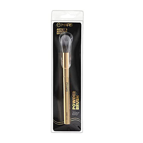 MARS Artist's Arsenal Professional Powder make up Brush for Face | Feather Soft Touch | Precise Synthetic Bristle | Luxe Pack