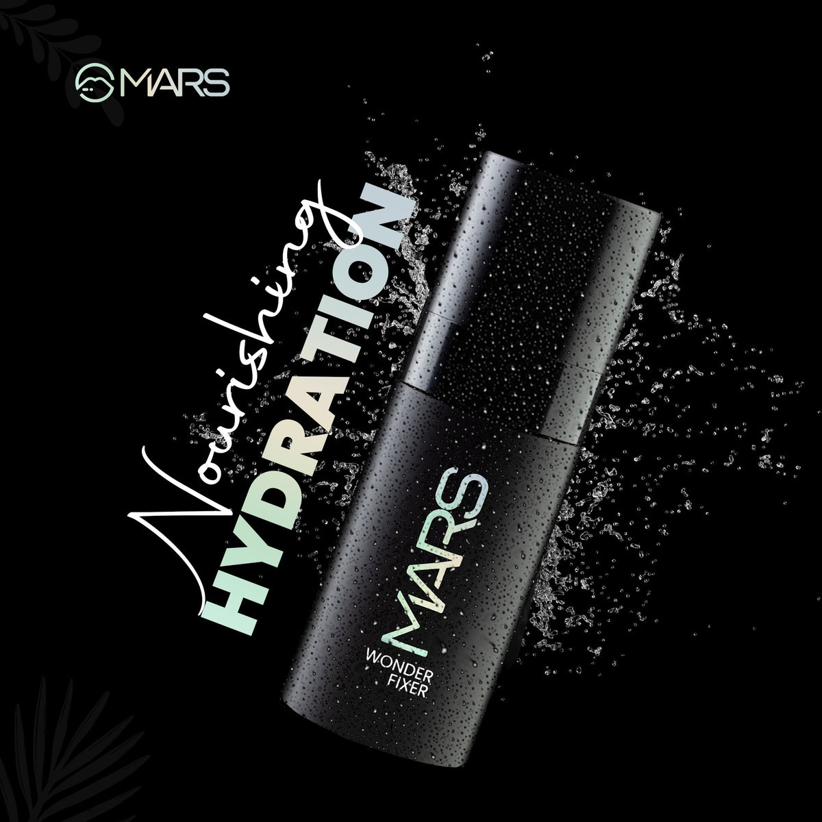 MARS Wonder Minimal Frangnance Make Up Fixer Spray for Women | Long lasting & Matte Finish | Hydrating | Travel Friendly (50m