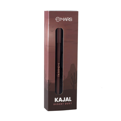 MARS Won't smudge Won't budge Smooth Glide Kajal | Long Stay & Waterproof (1.4g) (07-Desert Dust)
